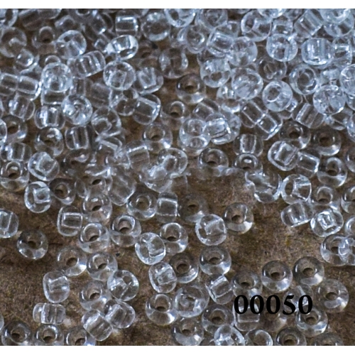 Margele Preciosa alb transparent 00050