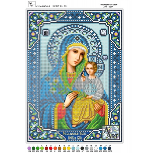 Maica Domnului cu Floare АА4-0237