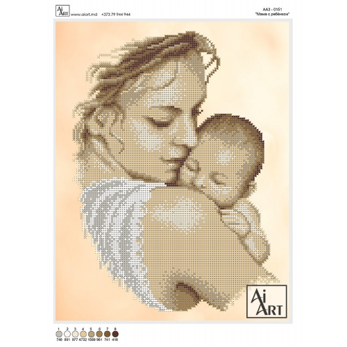 Mama cu copilaș АА3-0151