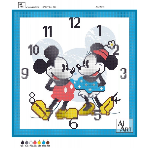Ceas Mickey Mousse АА3-0246